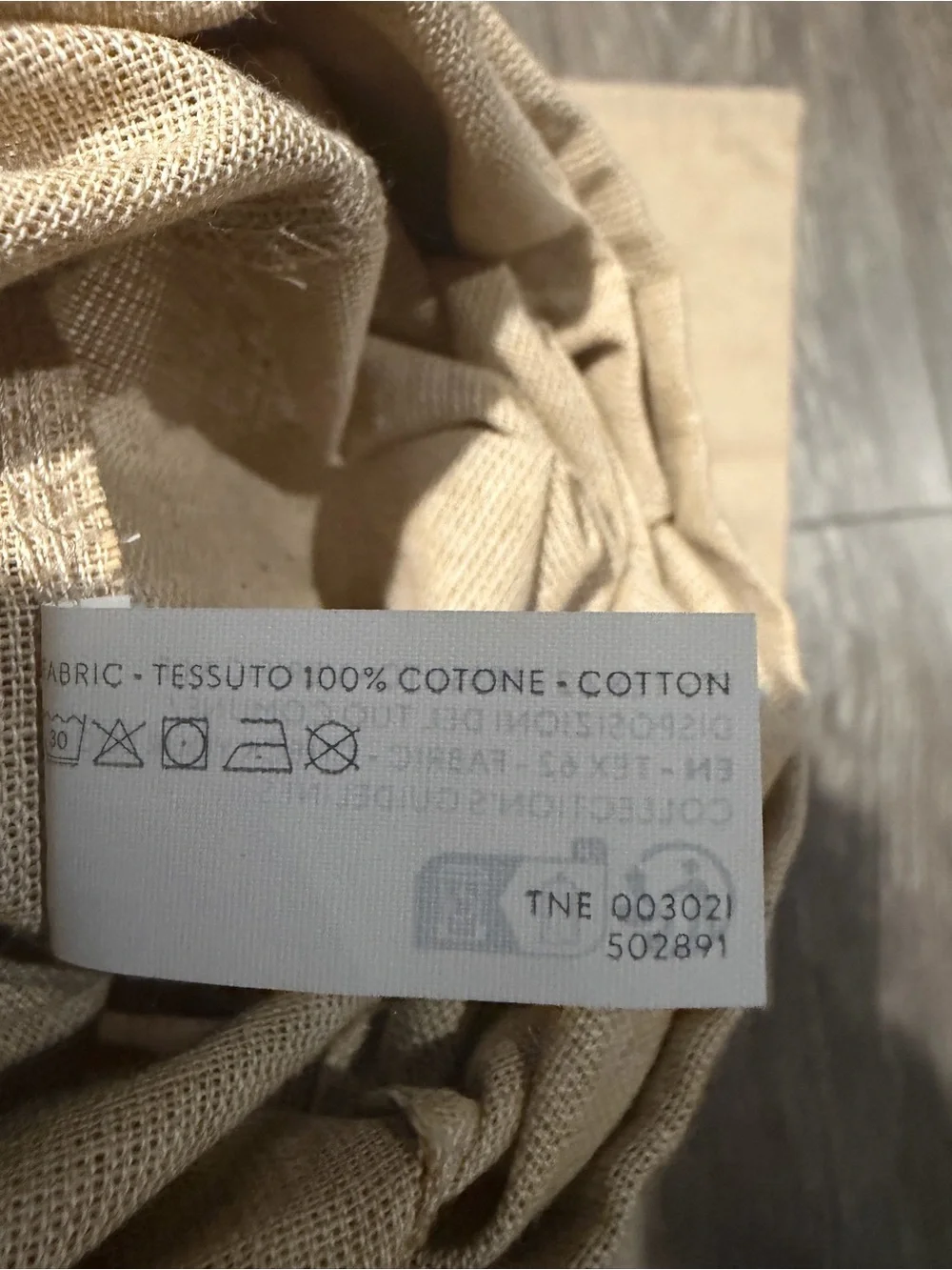 Gucci Beige Drawstring Dust Bags (Pair)